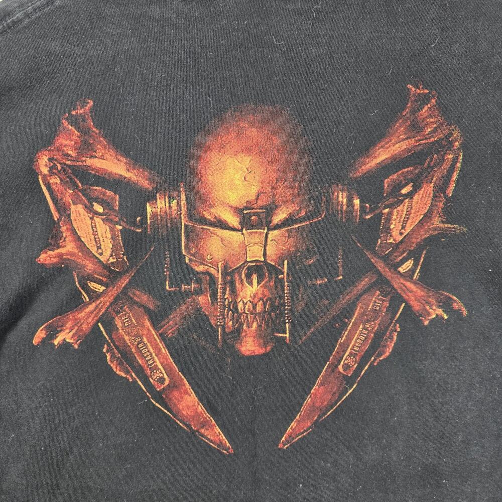 Vintage Megadeth Shirt L 2001 Killing Is My Business Priest Double Sided Tee Y2K - Picture 7 of 9